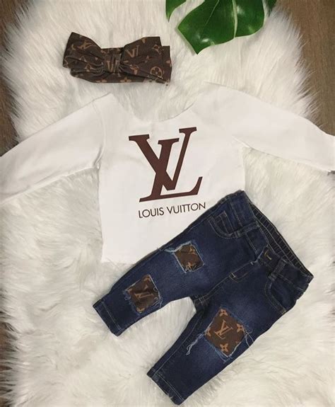 pantaloni louis vuitton bambino|Louis Vuitton newborn clothing.